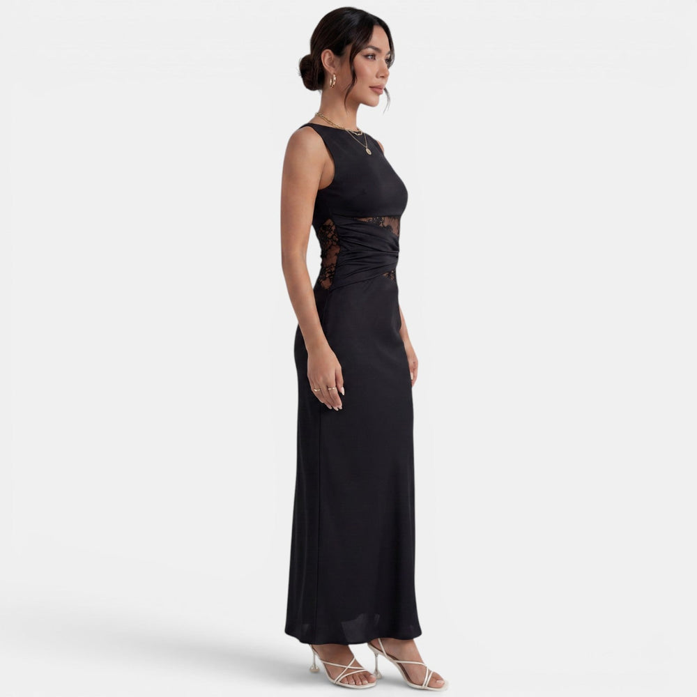 Elegant Women's Lace Maxi Dress