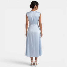 Women's Elegant High Neck Midi Dress