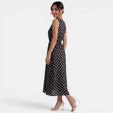 Women's Summer Polka Dot Midi Dress