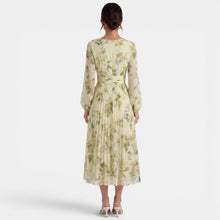 Elegant Floral Midi Dress for Women