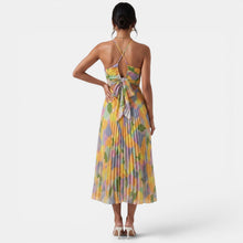 Women's Yellow Summer Midi Dress