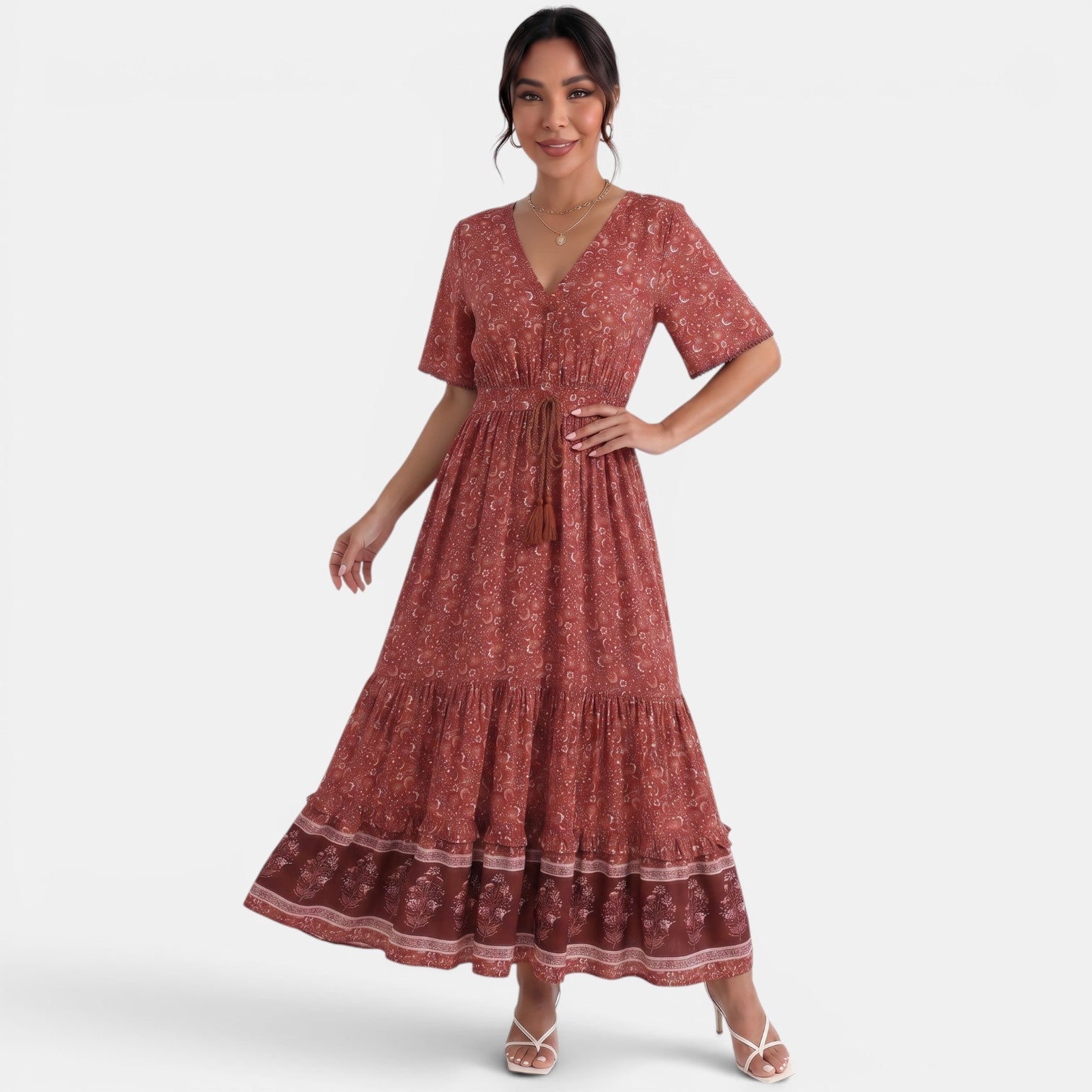 Women's Boho Summer Dress