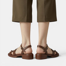 Women's Low-Heel Ankle-Strap Sandals