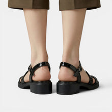 Women's Low-Heel Ankle-Strap Sandals