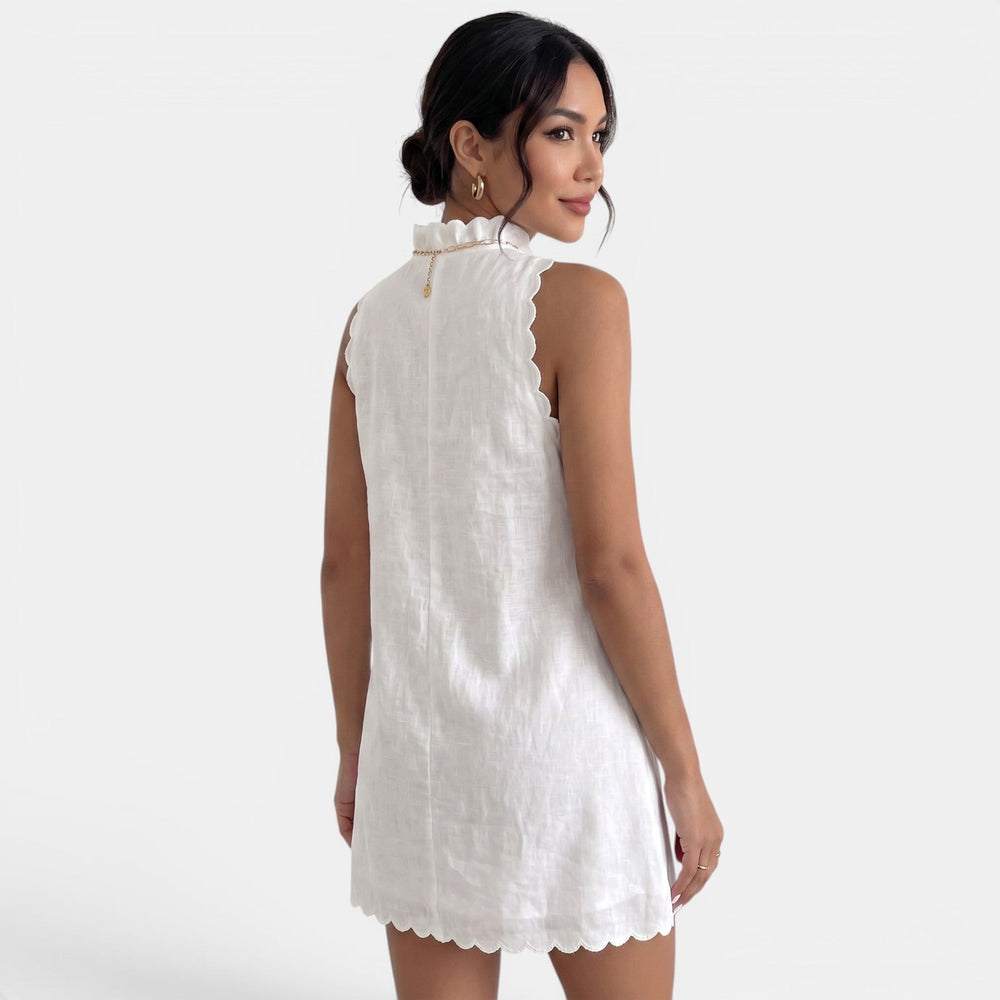 Women's Linen Short Summer Dress
