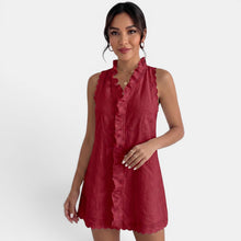 Women's Linen Short Summer Dress