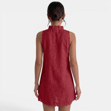 Women's Linen Short Summer Dress