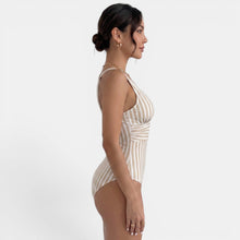 Women's Tummy Control V-Neck Swimsuit