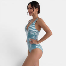 Women's Tummy Control V-Neck Swimsuit