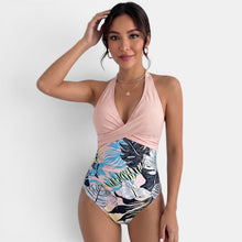 Women's Halter Neck Tummy Control Swimsuit
