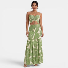 Floral Halter Maxi Dress