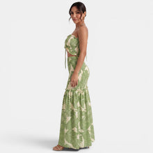 Floral Halter Maxi Dress