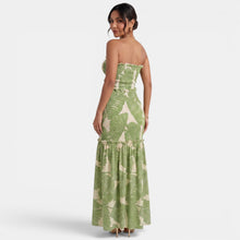 Floral Halter Maxi Dress