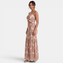 Floral Halter Maxi Dress