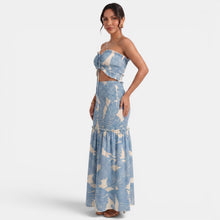 Floral Halter Maxi Dress