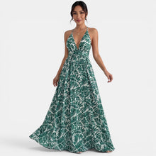 Long Green Summer Dress