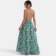 Long Green Summer Dress