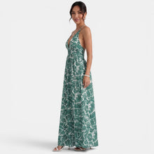 Long Green Summer Dress