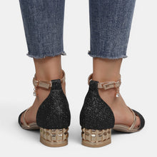 Women's Elegant Low Block-Heel Sandals