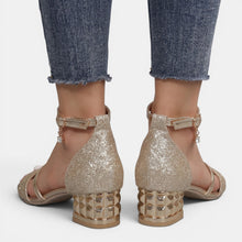 Women's Elegant Low Block-Heel Sandals