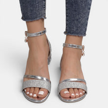Women's Elegant Low Block-Heel Sandals