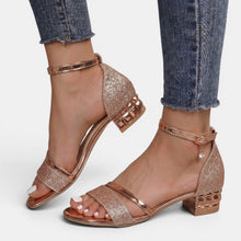Women's Elegant Low Block-Heel Sandals