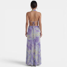 Women's Green Halter Maxi Dress