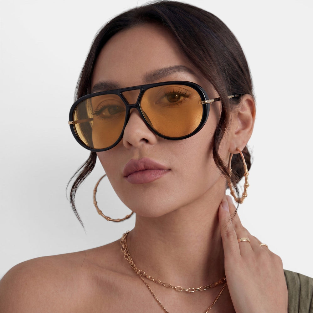 Women's Oversized Aviator Sunglasses