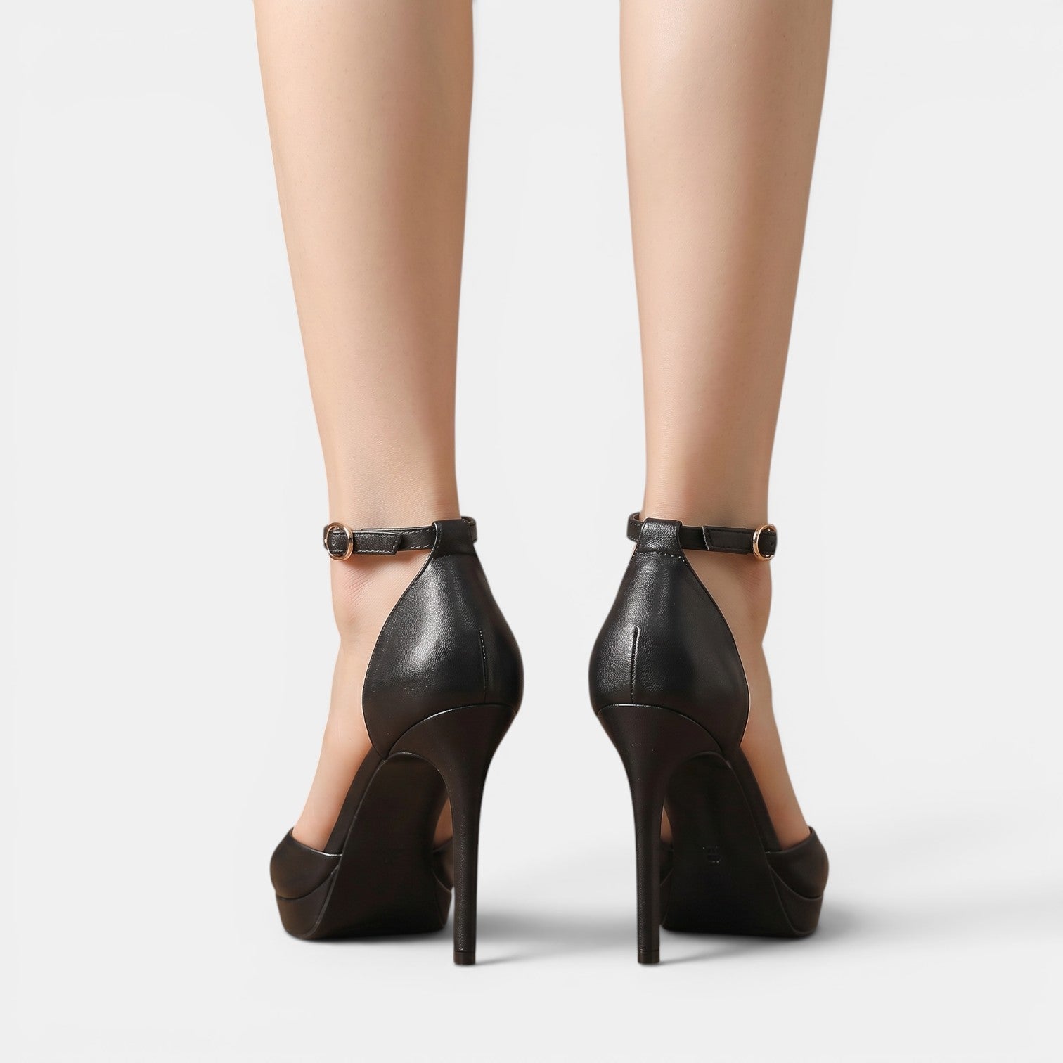 Women's Leather Stiletto Heels