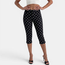 Women's Polka Dot Capri Pants