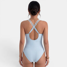 Women's Yellow Tummy Control Swimsuit