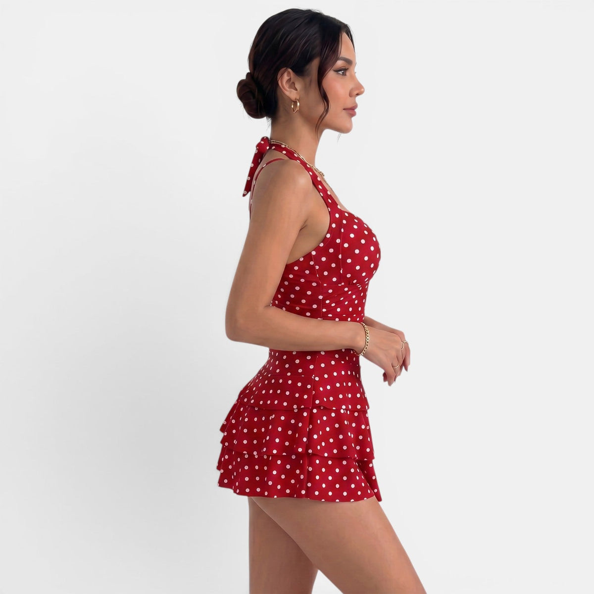 Women's Retro Polka Dot Swimsuit