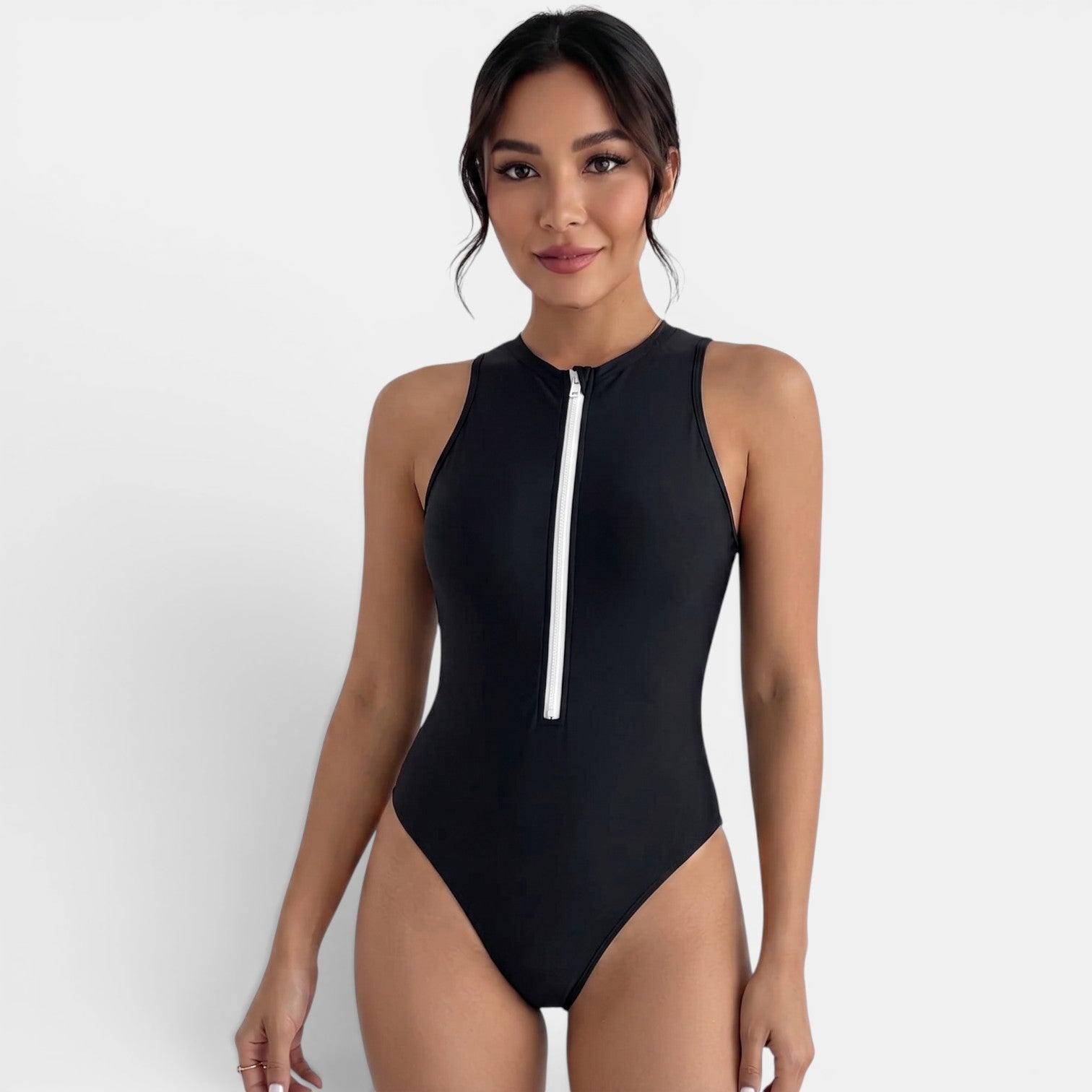 Women's Plain Triangle Swimsuit