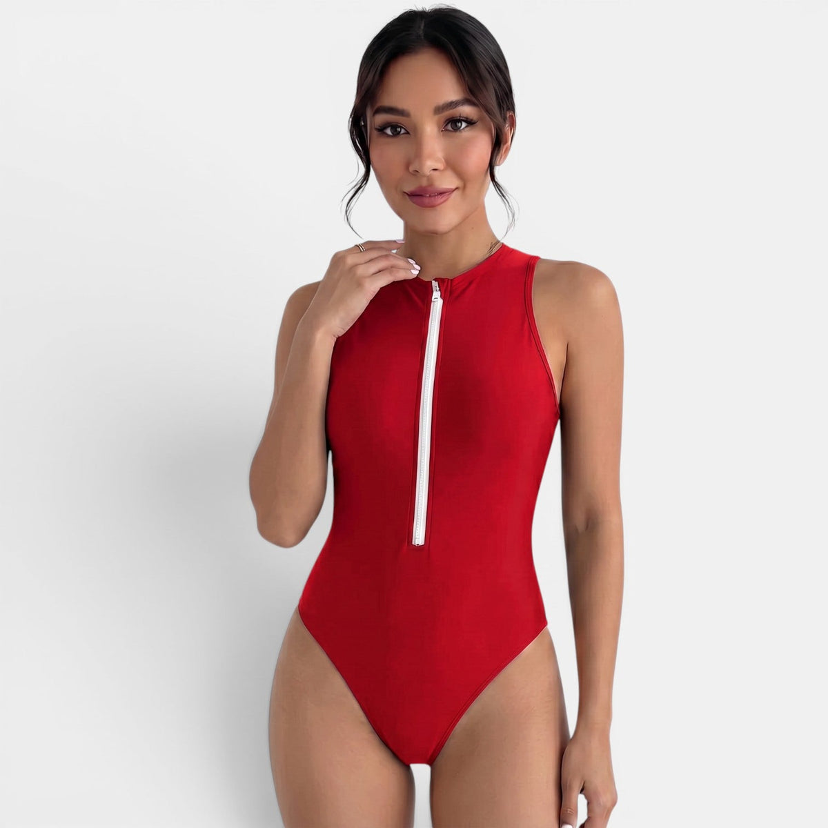 Women's Plain Triangle Swimsuit