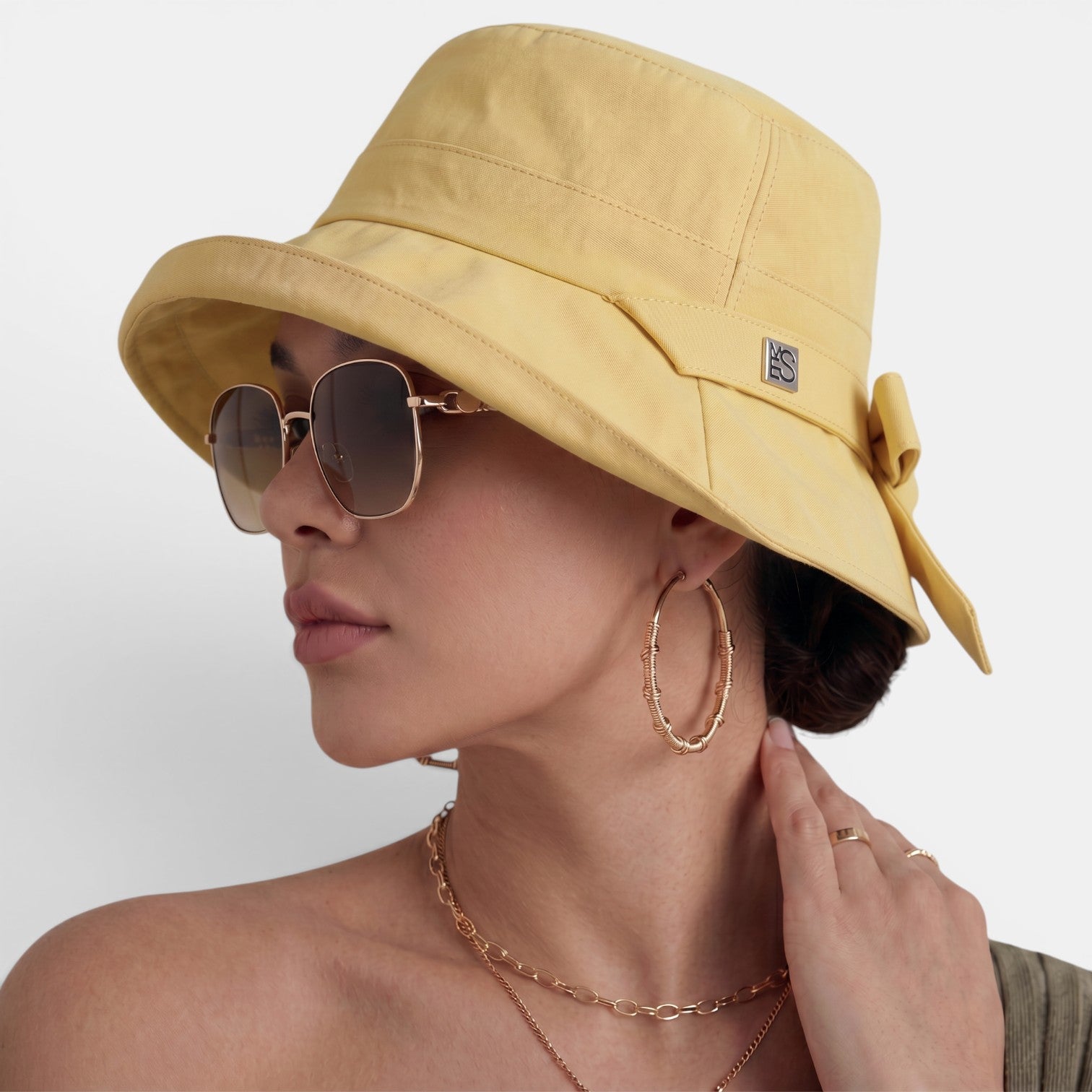 Women's Foldable Cotton Bucket Hat