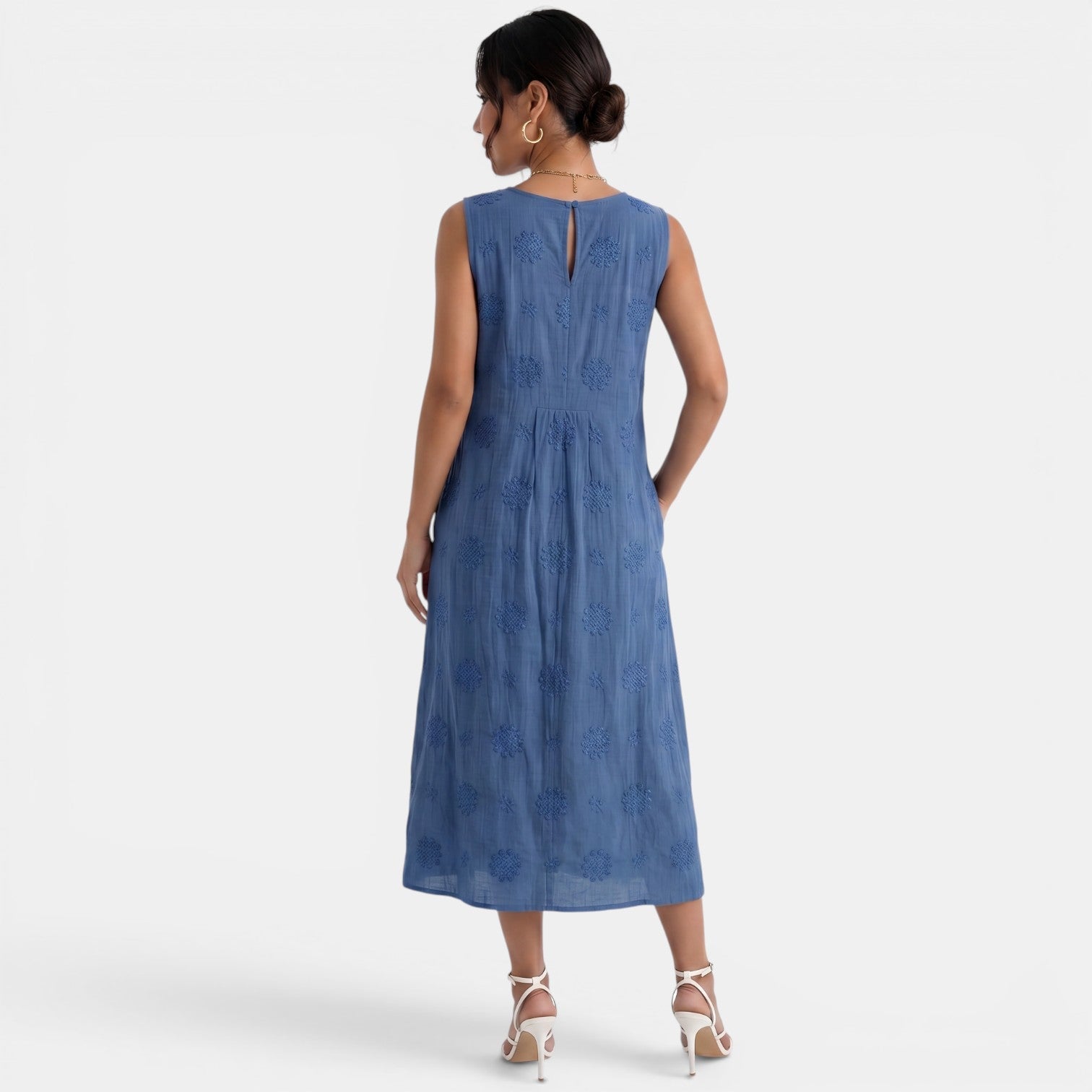 Women's Printed Midi Dress