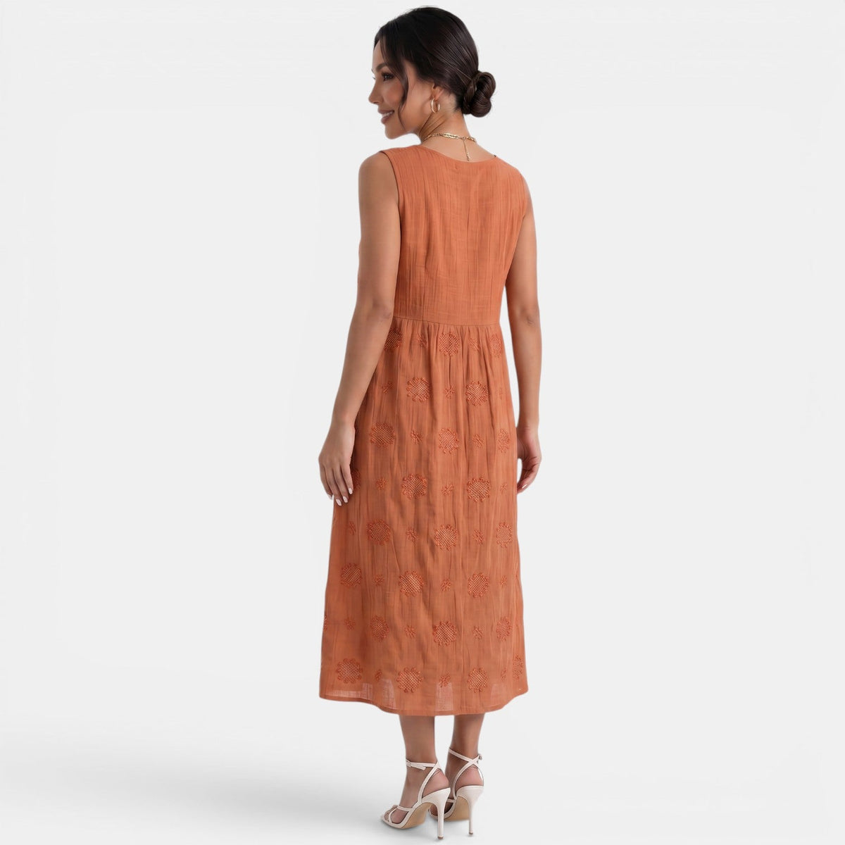Women's Printed Midi Dress