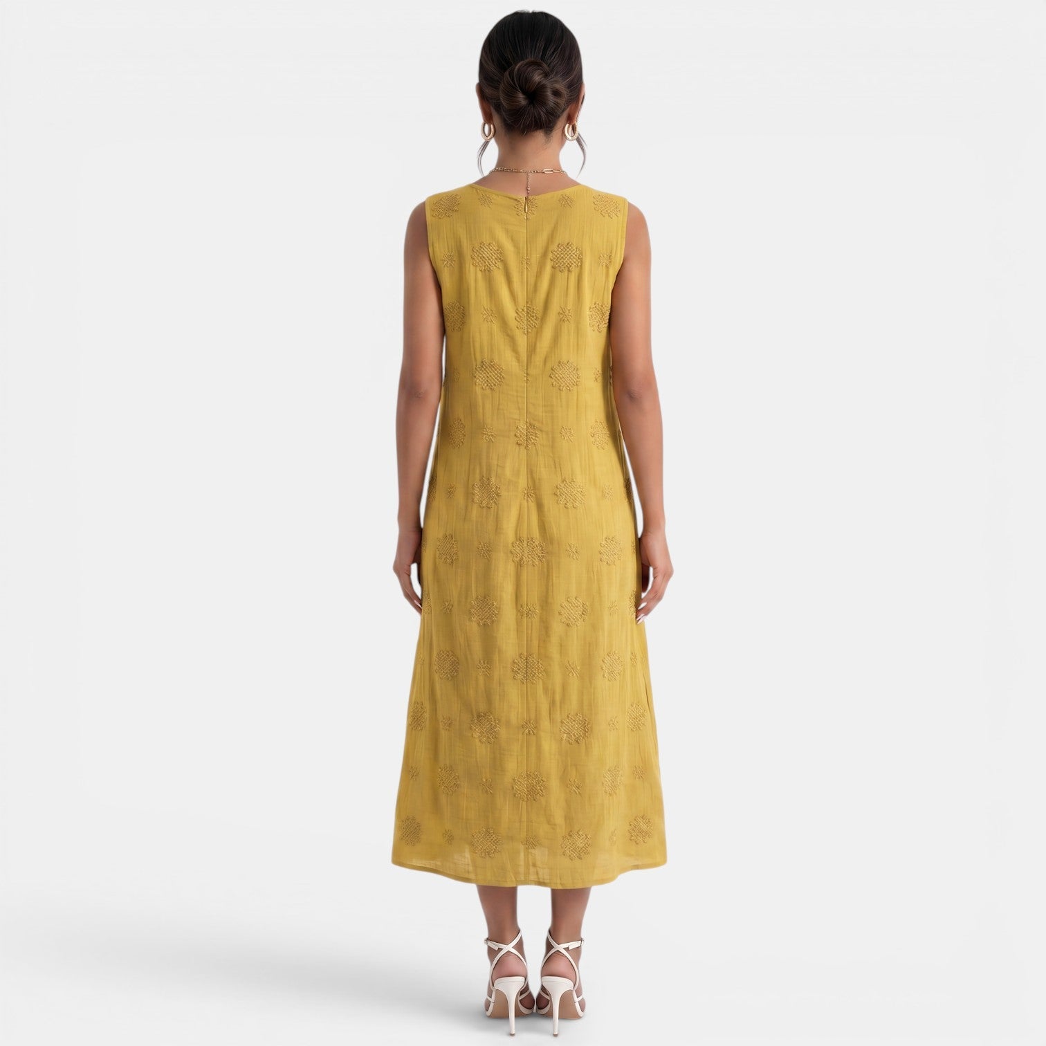 Women's Printed Midi Dress