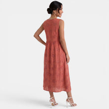 Women's Printed Midi Dress