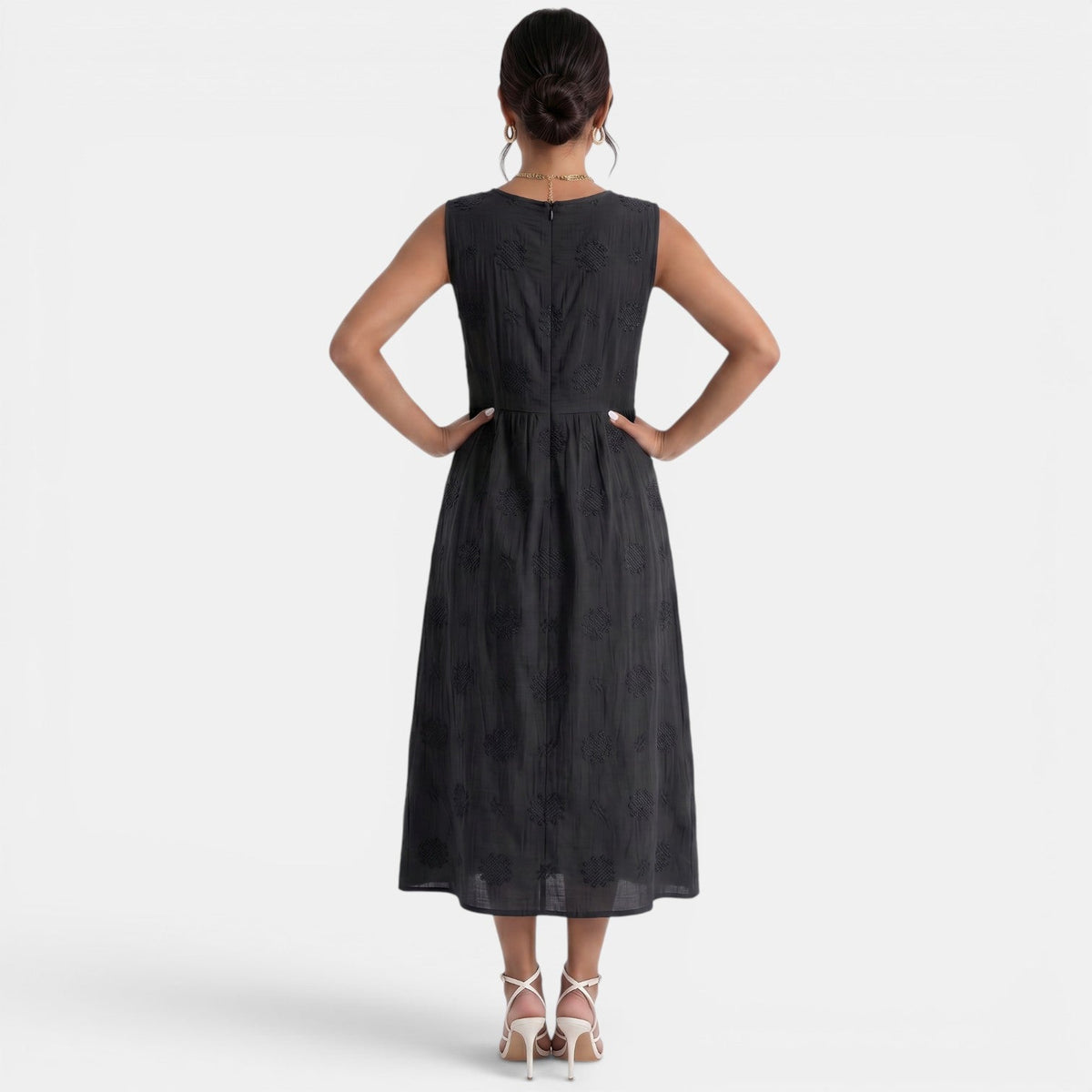 Women's Printed Midi Dress