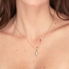 Croissant Dome Necklace