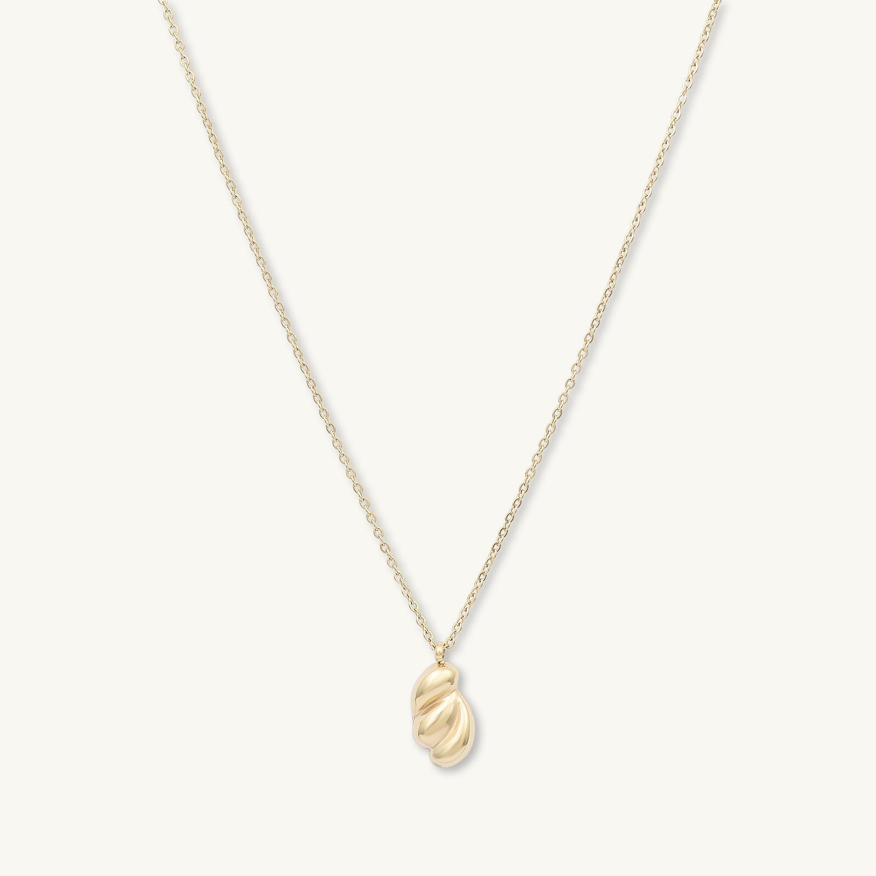 Croissant Dome Necklace