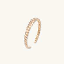 Croissant Open Cuff Bangle