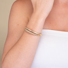 Croissant Open Cuff Bangle