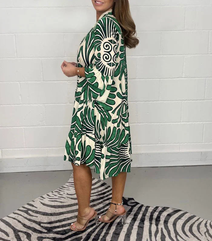 Summer Dress Women Olivia – Light Elegant Dress with Flattering Cut for Any Occasion