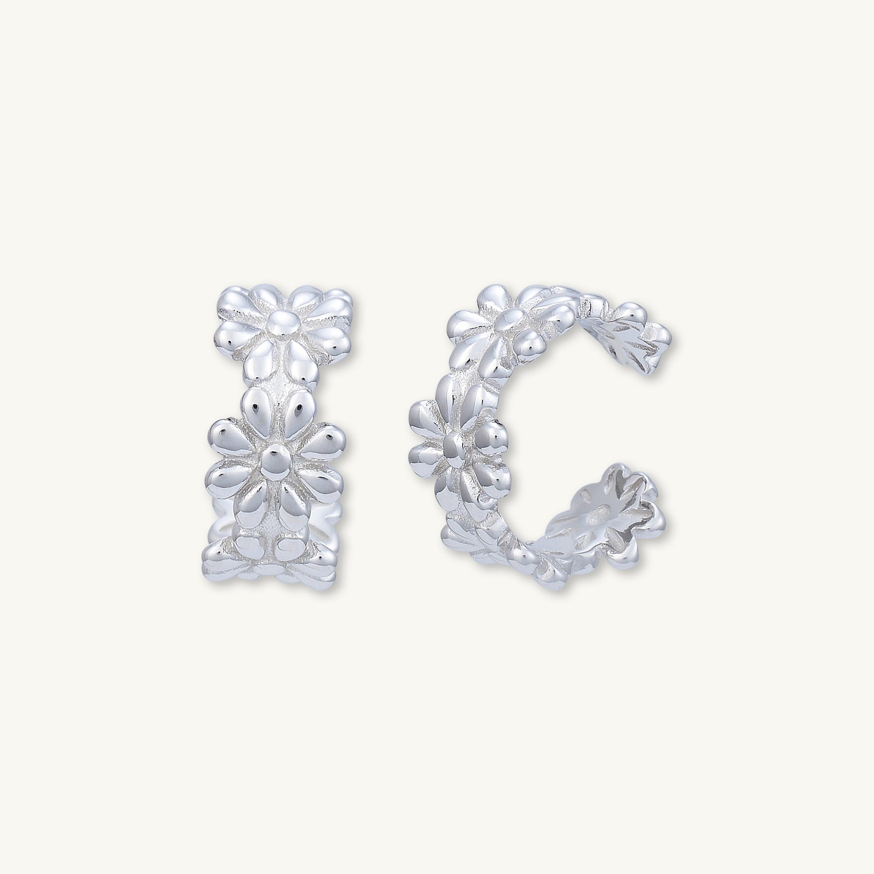 Daisy Ear Cuff Earrings