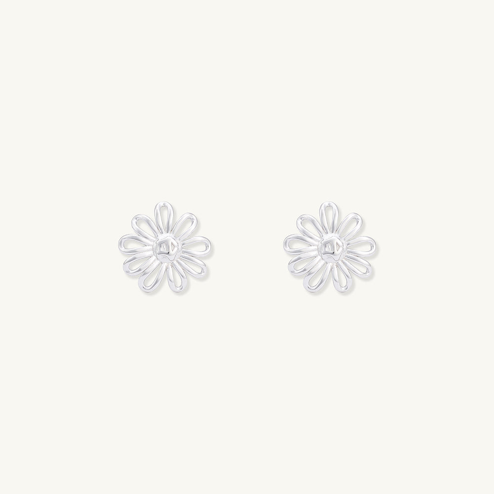 Daisy Flower Stud Earrings