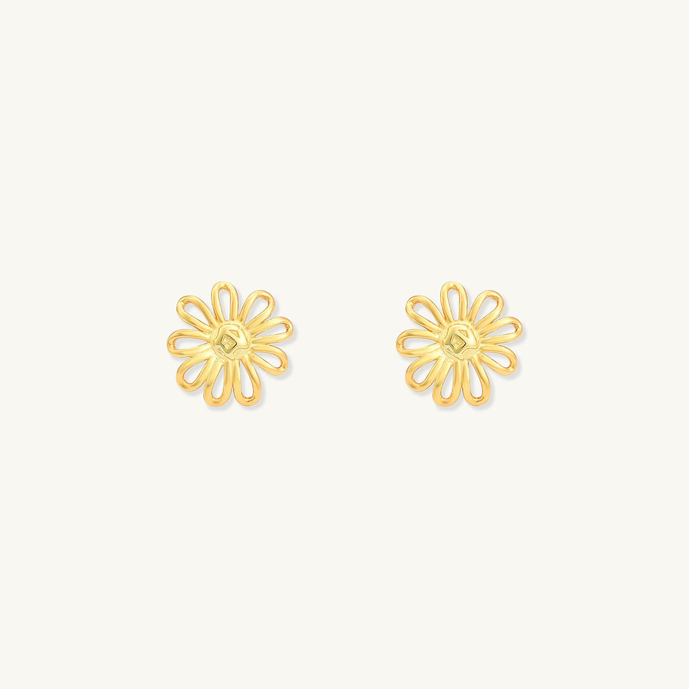 Daisy Flower Stud Earrings