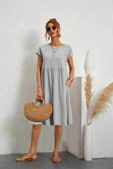 Elegant Dress Woman Ground – Timeless Maxi Design with Flattering Cut & Luxury Finish