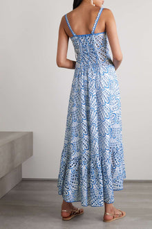 Brylene Maxi Dress Women – Cotton Embroidery, Summer Bohemian Look & Airy Comfort